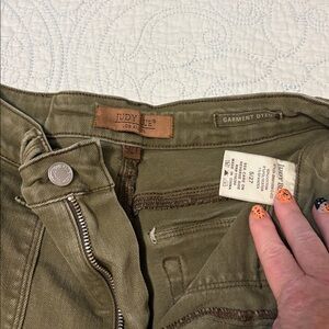 Judy Blue Khaki Green Denim